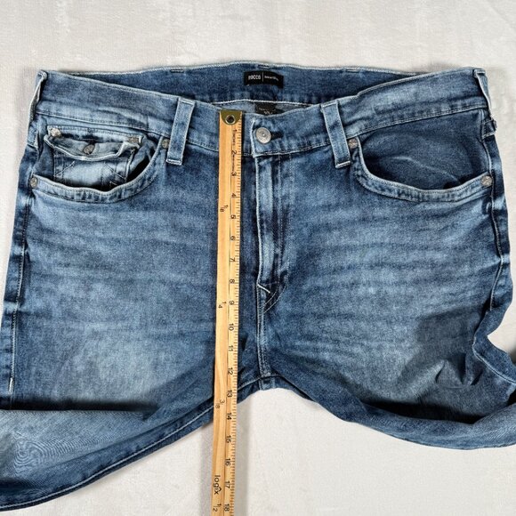 True Religion Rocco Jeans Men Size 44 Relaxed Skinny Denim Flap Pocket W42 L28.5 - Picture 5 of 15